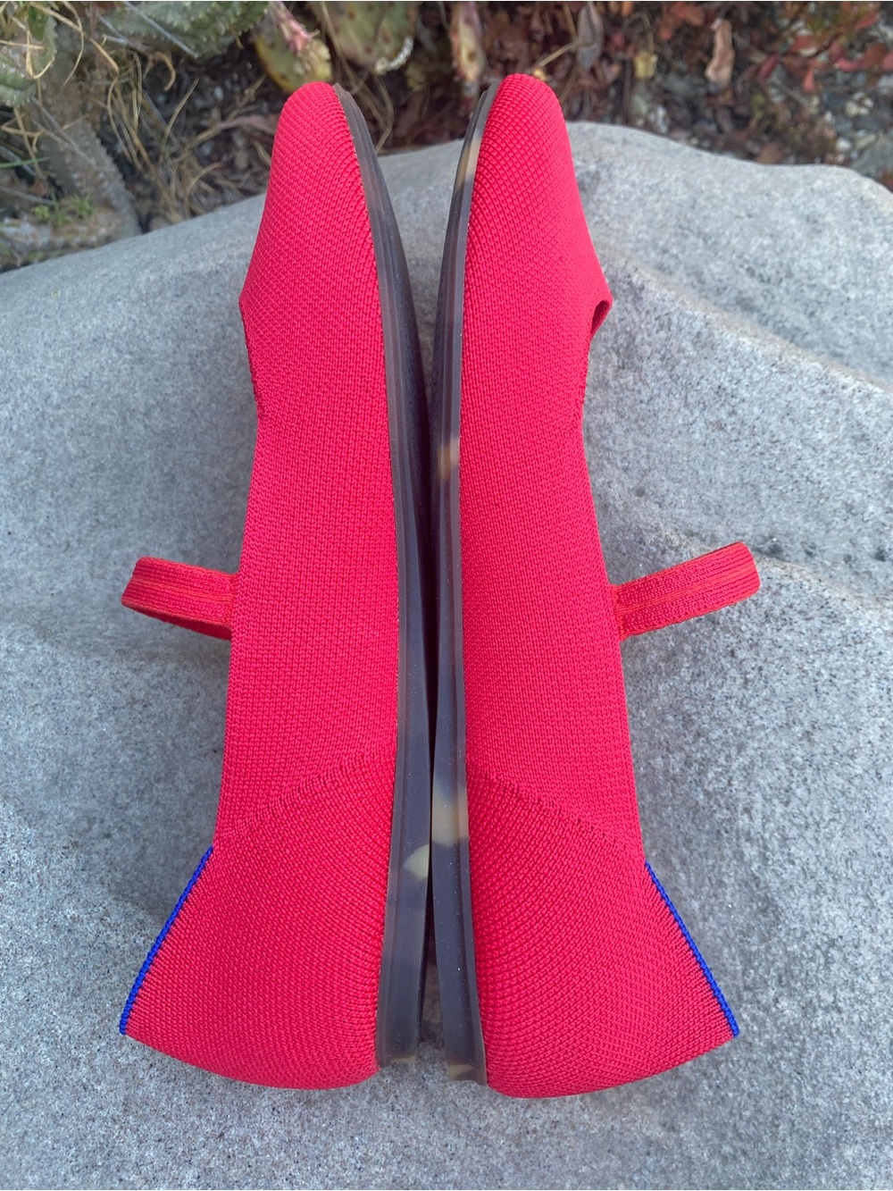 Rothy's The Max Square Mary Jane In Lollipop Red - Picture 11 of 16
